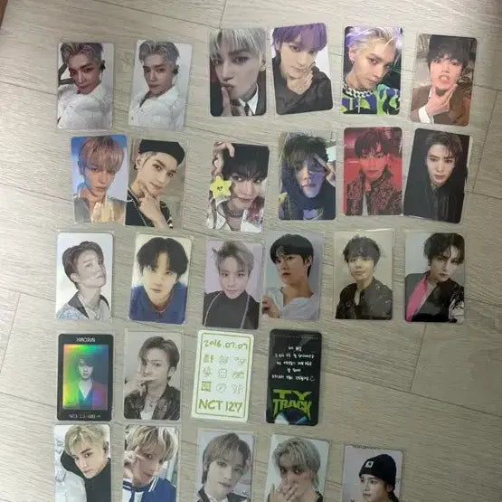 NCT 127 태용 정우 재현 포토카드 일괄
