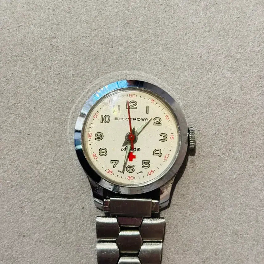 [BUNJANG] Electrowa Nurse's Watch Vintage Manual Pocket Watch / 스위스 Electrowa FOB (간호사 시계) 빈티지 수동시계