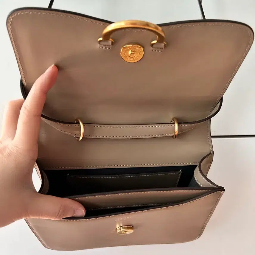 [BUNJANG] HERVE Tote Bag Shoulder Bag Khaki Brown / HERVE 에르베 토트백 숄더백 카키 브라운