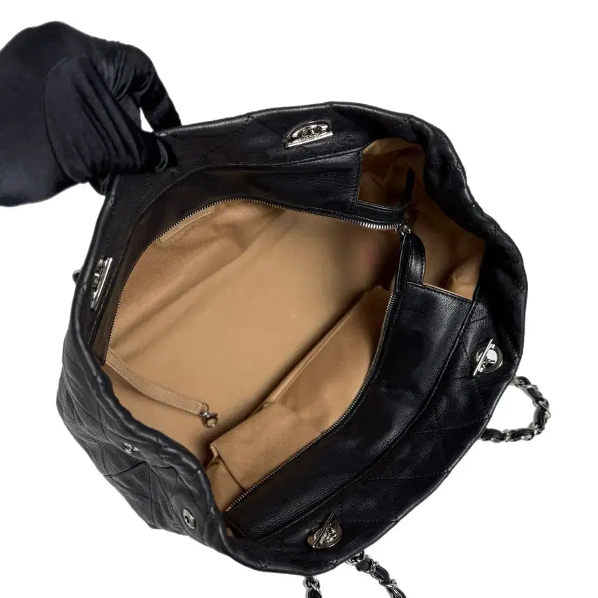 [BUNJANG] Chanel Gabrielle Chain Shoulder Bag Black / [정품] 샤넬 가브리엘 체인 숄더백 블랙