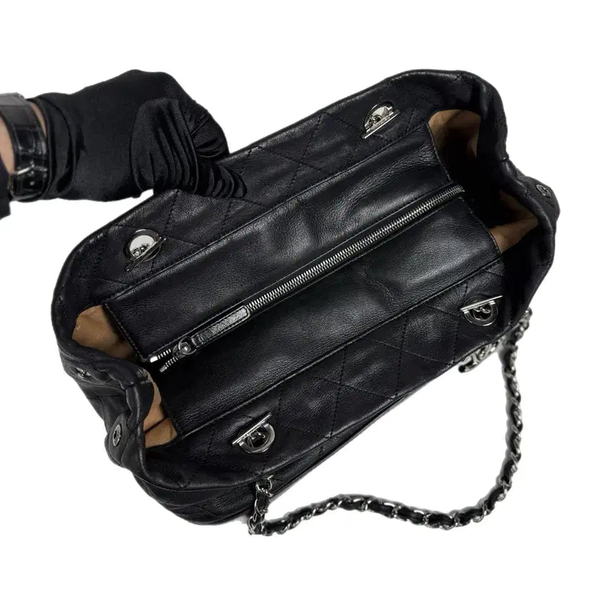 [BUNJANG] Chanel Gabrielle Chain Shoulder Bag Black / [정품] 샤넬 가브리엘 체인 숄더백 블랙