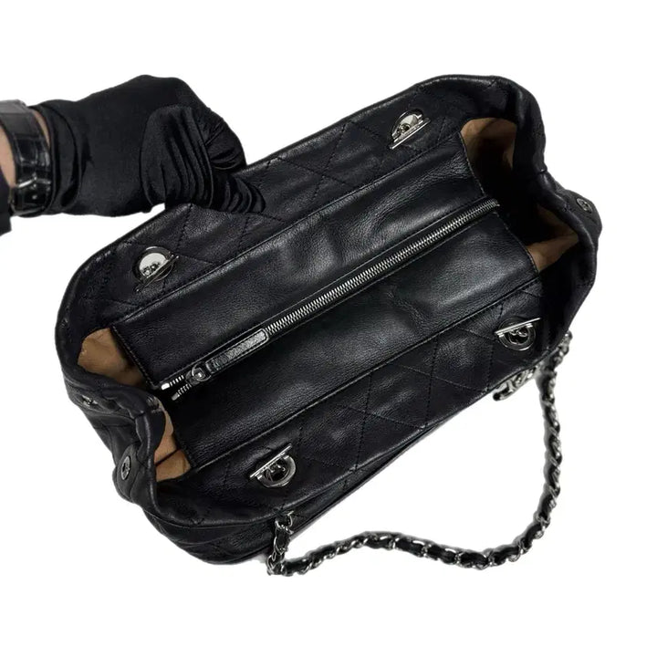 [BUNJANG] Chanel Gabrielle Chain Shoulder Bag Black / [정품] 샤넬 가브리엘 체인 숄더백 블랙