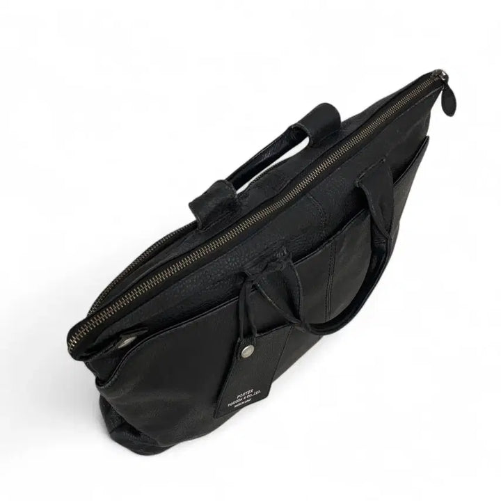 [BUNJANG] Porter Yoshida Leather Business Bag / 요시다 포터 소가죽 비즈니스 백