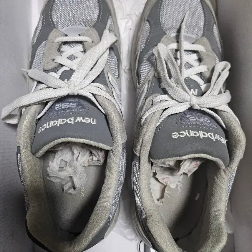 [BUNJANG] New Balance 992 Gray Standard D Sneakers / [270]구형 뉴발란스992 그레이 스탠다드D