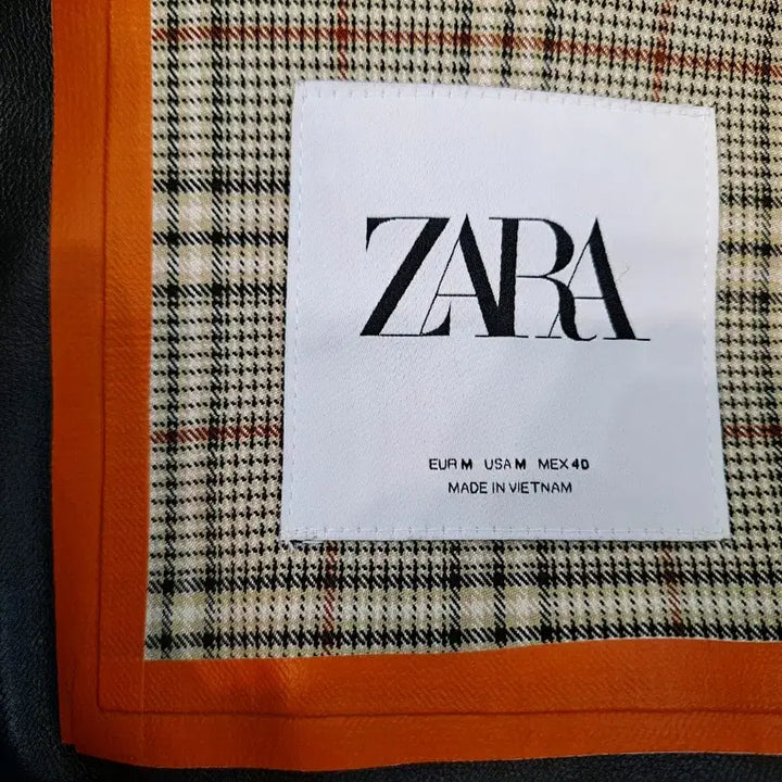 [BUNJANG] ZARA Traveler Check Long Jacket M / 자라 트레블러 체크 롱 쟈켓 M