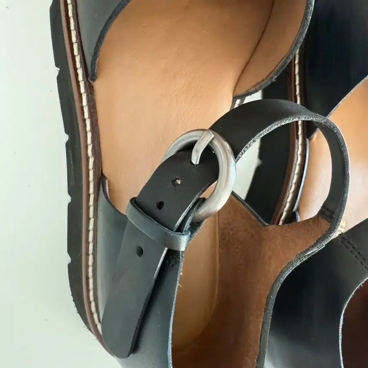 [BUNJANG] Anthropologie Ankle Strap Flats / 앤쓰로폴리지 anthropologie  us8 / 38