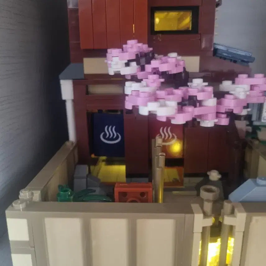 [BUNJANG] CADA Japanese Onsen Building Block / 레고 CADA(카다) 일본 온천