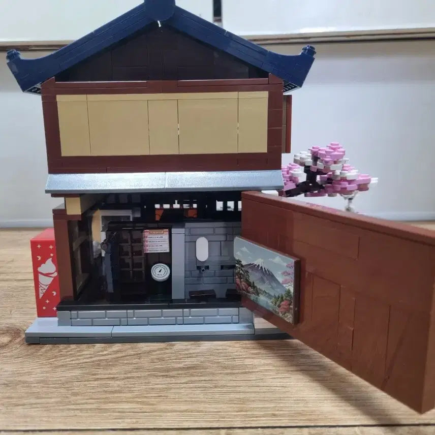 [BUNJANG] CADA Japanese Onsen Building Block / 레고 CADA(카다) 일본 온천