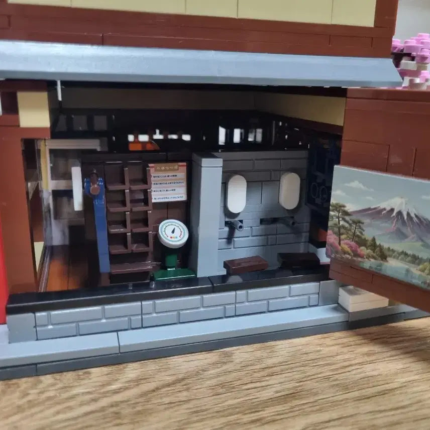 [BUNJANG] CADA Japanese Onsen Building Block / 레고 CADA(카다) 일본 온천