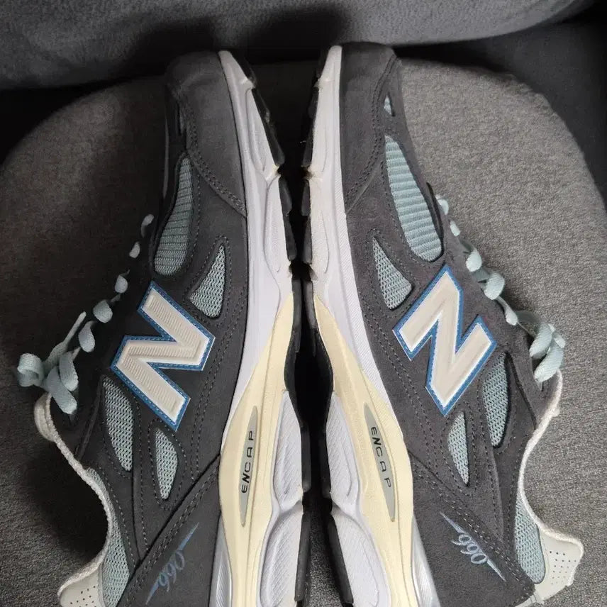 [BUNJANG] New Balance 990 v3 KITH Steel Blue Grey / 뉴발란스 990 v3 KITH 290 스틸 블루 그레이