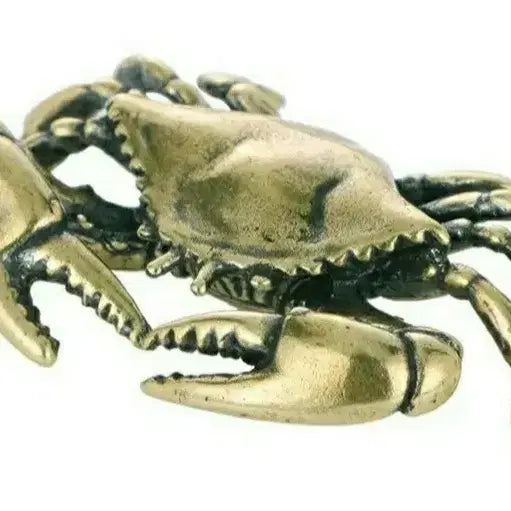 [BUNJANG] Brass Crab Ornament Set / 소장용 놋쇠 황동제작 수공예품 게장식 2점 드립니다