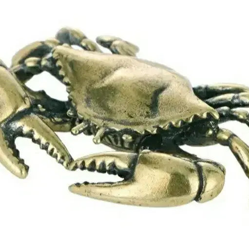 [BUNJANG] Brass Crab Ornament Set / 소장용 놋쇠 황동제작 수공예품 게장식 2점 드립니다