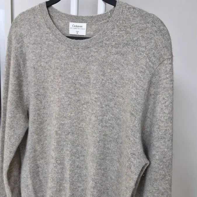[BUNJANG] Cashmere 100% Knit Beige / 남성(105) 캐시미어100 니트 베이지