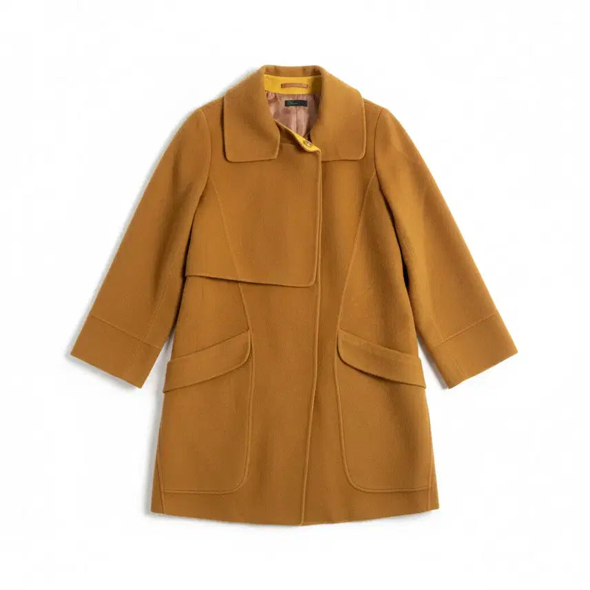 [BUNJANG] Benetton Cashmere Coat / 여성44사/ 스틸 베네통 캐시미어 코트