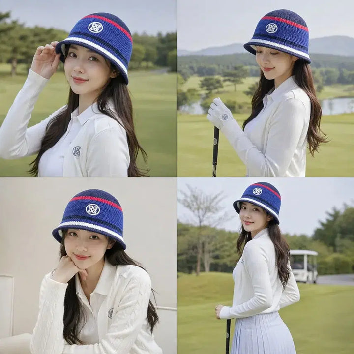 [BUNJANG] G/FORE Knit Bucket Hat Navy / [국내정품]G/FORE 지포어 니트 버킷햇 네이비 Free