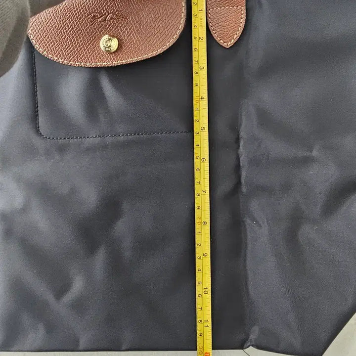 [BUNJANG] Longchamp Le Pliage Long Handle Tote Bag Set / 롱샴 르플리아쥬 롱핸들 블랙(L)+ 키링 쇼핑백 풀세트