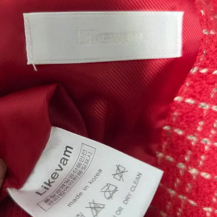 [BUNJANG] Likebam Tweed Short Blouson / 라이크뱀 트위드 숏 블루종