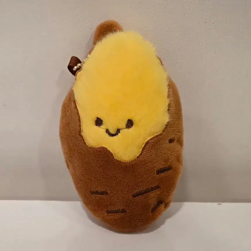 [BUNJANG] Cute Roasted Sweet Potato Doll Keyring / 귀여운 군고구마 인형 키링