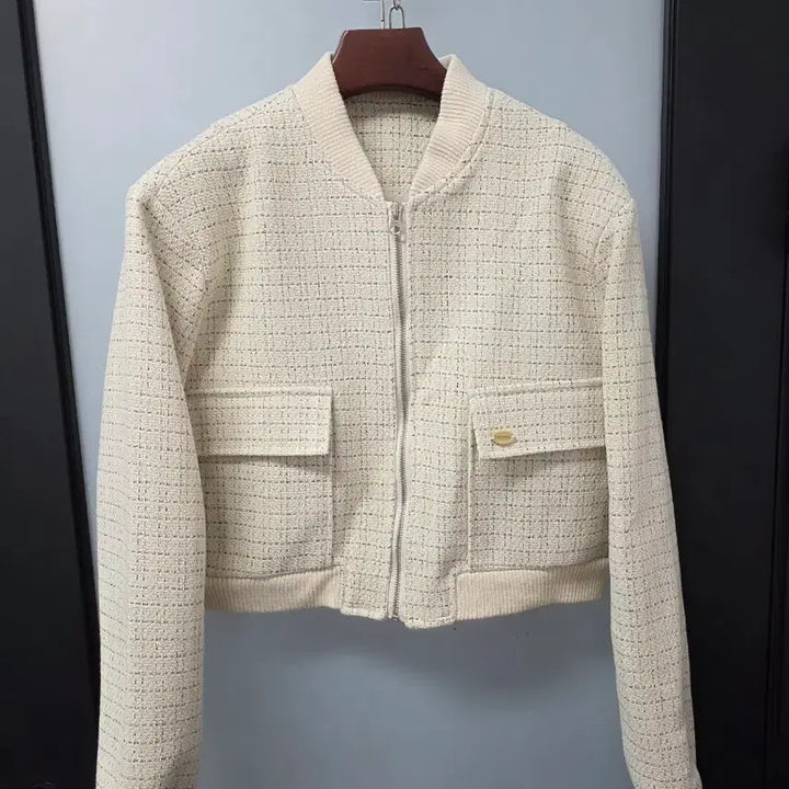 [BUNJANG] Likevamp Tweed Short Blouson / 라이크뱀 트위드 숏 블루종