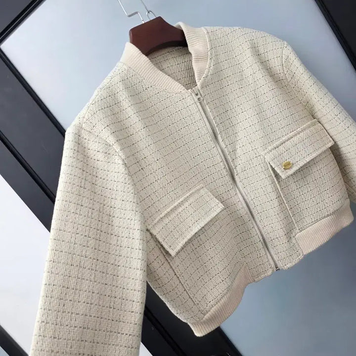 [BUNJANG] Likevamp Tweed Short Blouson / 라이크뱀 트위드 숏 블루종