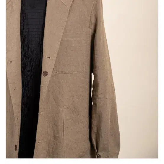 [BUNJANG] Pinomare Linen Tebah Jacket M / 피노마레 린넨 테바 자켓 M