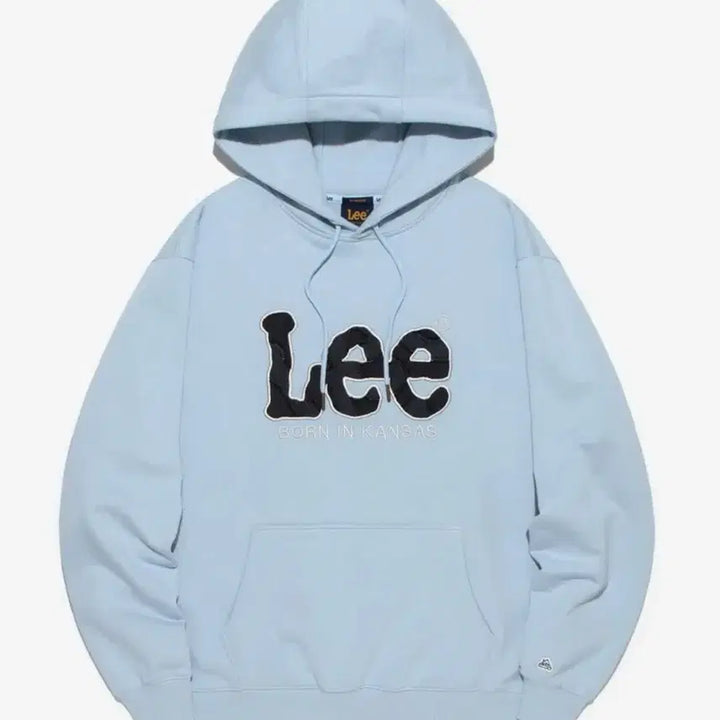 [BUNJANG] Twitch Lee Denim Logo Hoodie (S) / 미착용) 리 데님 아플리케 빅 트위치 로고 후드 후드티