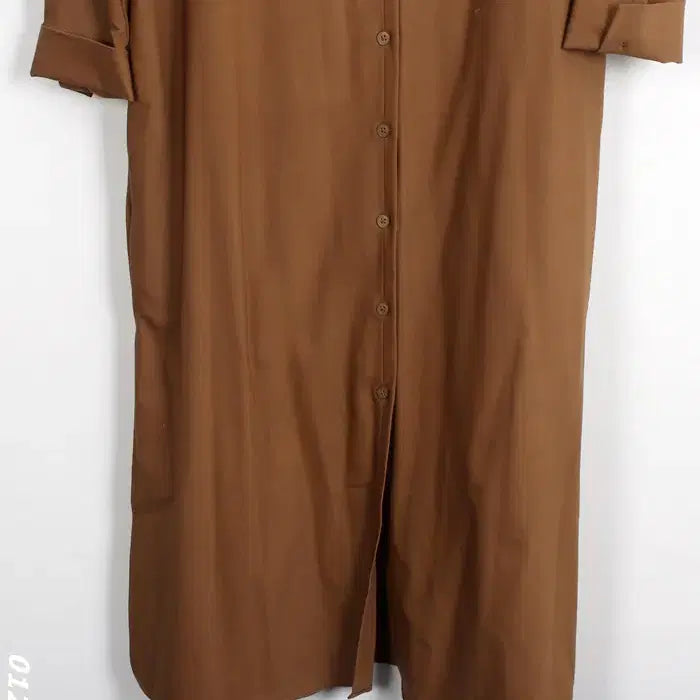 [BUNJANG] COS Wool Shirt Long Dress / 여성 34사이즈/ 코스 모직 셔츠 롱 원피스