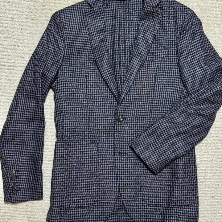 [BUNJANG] Hackett Houndstooth Tweed Blazer Jacket / Hackett 해켓 하운드투스 트위드 자켓 블레이저 46사이즈