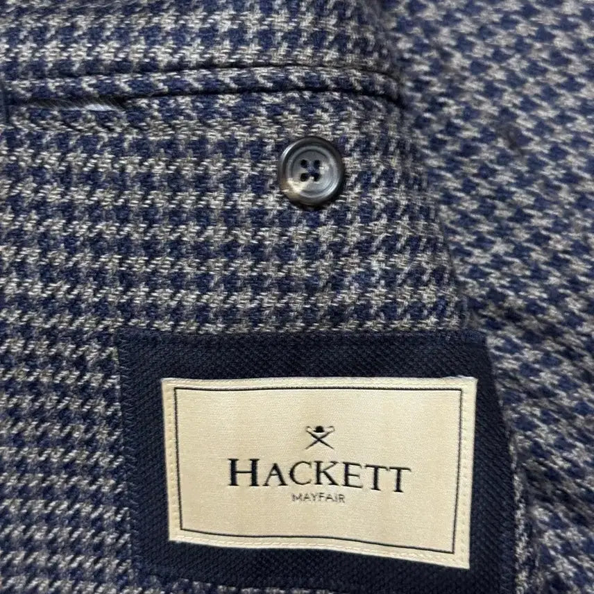 [BUNJANG] Hackett Houndstooth Tweed Blazer Jacket / Hackett 해켓 하운드투스 트위드 자켓 블레이저 46사이즈