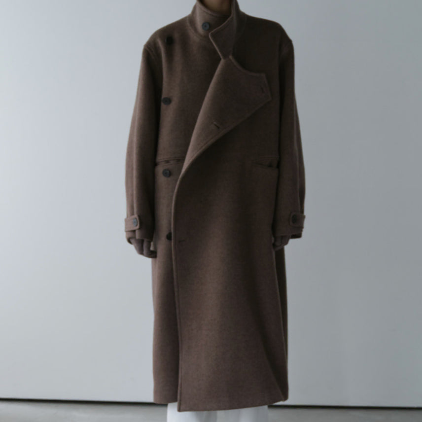 [BUNJANG] Obhheden Double Wool Wrap Long Coat / 오브헤덴 롱 코트 Double Wool Wrap Long Coat