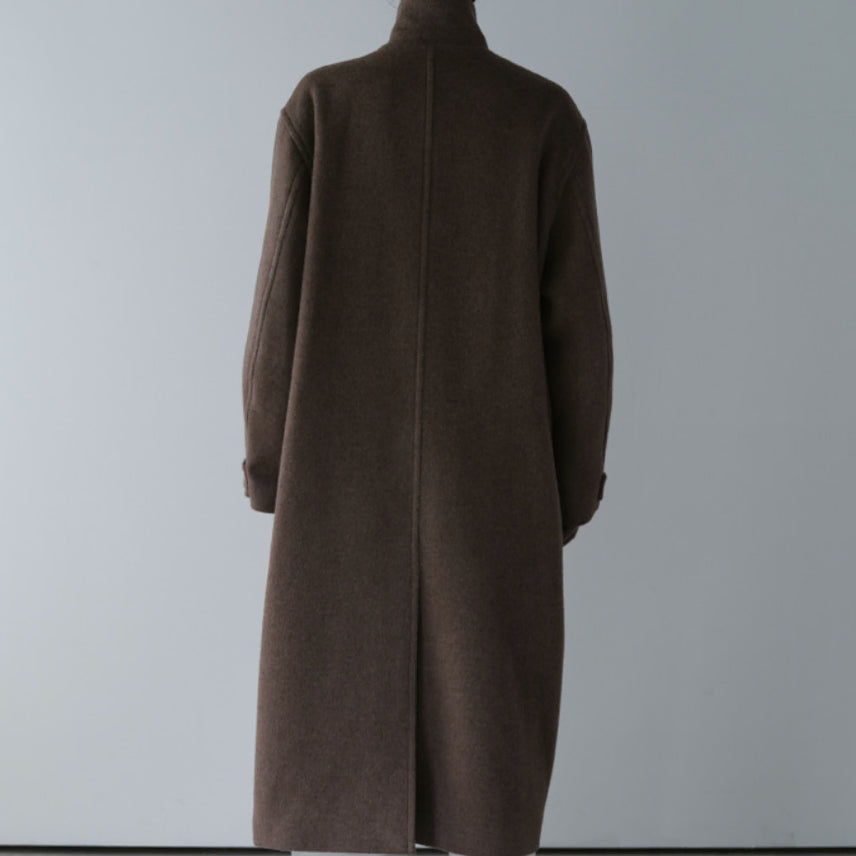 [BUNJANG] Obhheden Double Wool Wrap Long Coat / 오브헤덴 롱 코트 Double Wool Wrap Long Coat