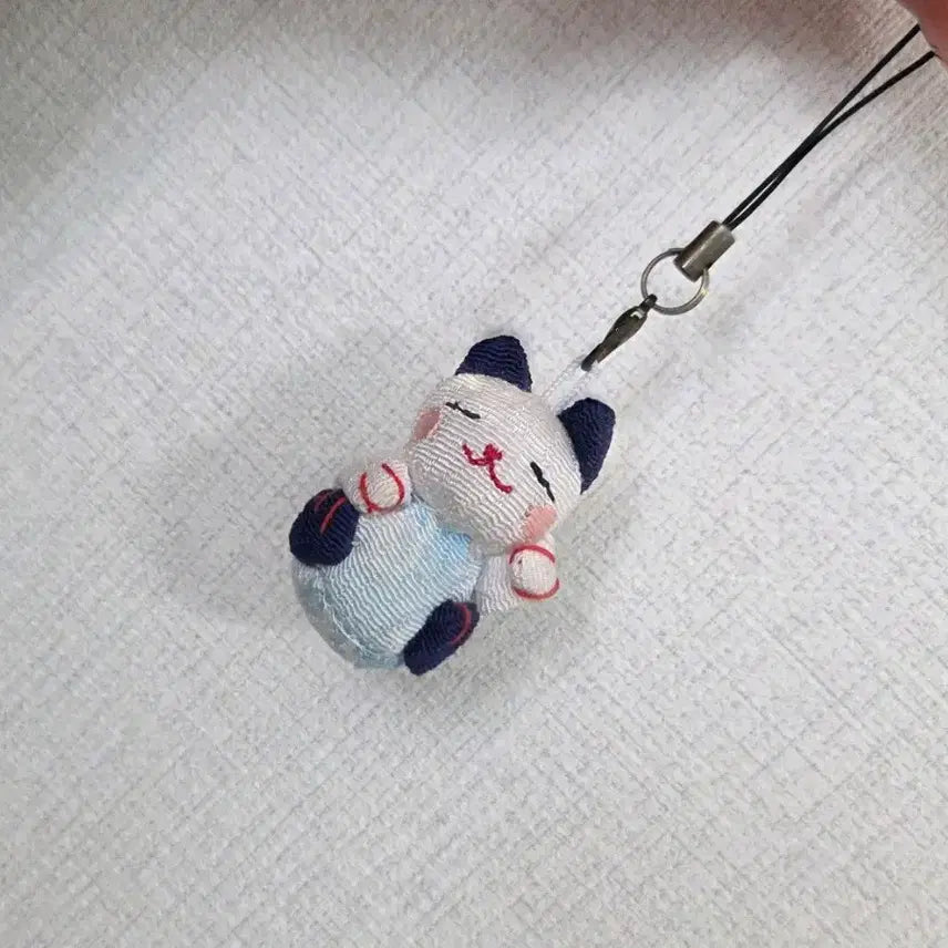 [BUNJANG] Vintage Maneki Neko Cat Keyring Bundle Set / 일괄 고전 완구 수집 고양이 마네키네코 키링