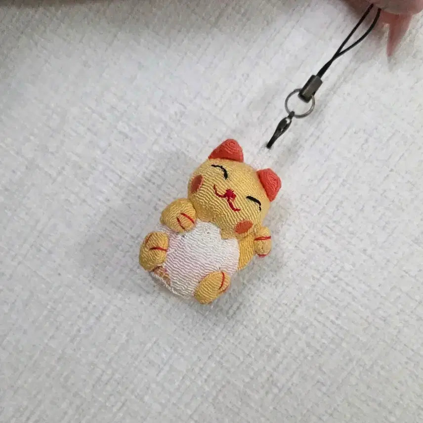 [BUNJANG] Vintage Maneki Neko Cat Keyring Bundle Set / 일괄 고전 완구 수집 고양이 마네키네코 키링