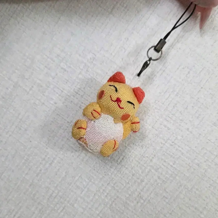 [BUNJANG] Vintage Maneki Neko Cat Keyring Bundle Set / 일괄 고전 완구 수집 고양이 마네키네코 키링