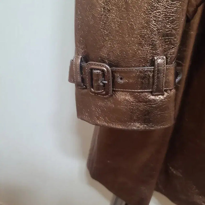 [BUNJANG] Burberry Leather Trench Coat / 정품:버버리양가죽트렌치코트기본스타일  인기제품디자인