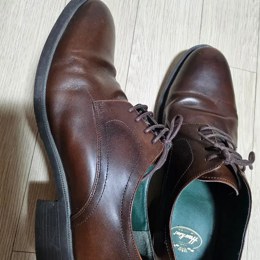 [BUNJANG] Hawkins Wingtip Leather Shoes / 호킨스 윙팁 남자 구두 265사이즈