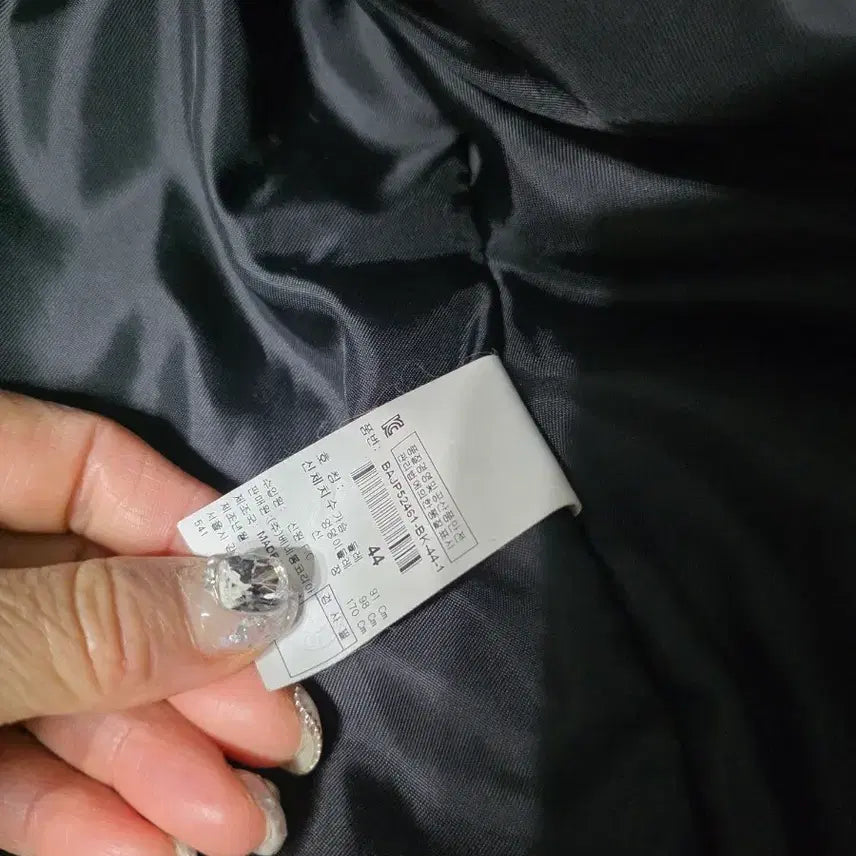 [BUNJANG] Benetton Black Parka Coat / 베네통블랙야상코트