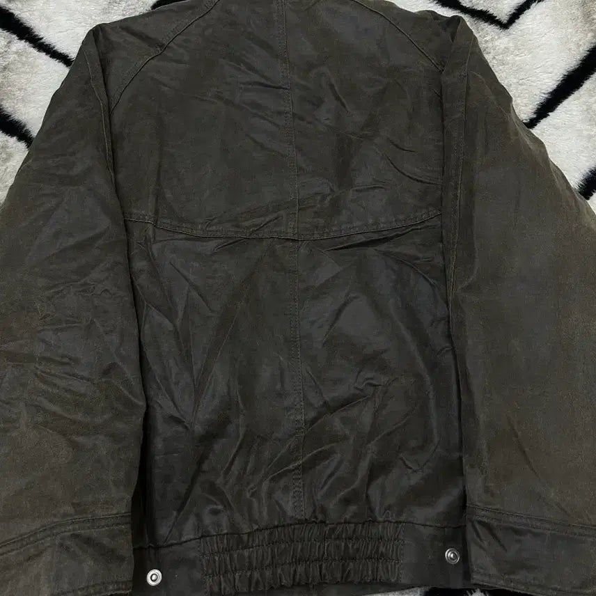 [BUNJANG] Sienne John Leather-like Jacket / [S]시엔느 존 레더라이크 자켓/빈티지브라운