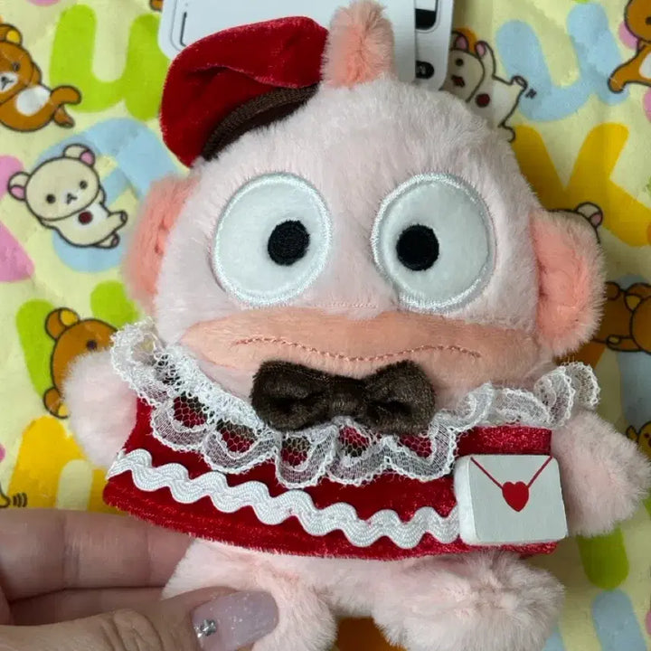[BUNJANG] Sanrio Hangyodon Love Letter Mascot Keyring / 산리오 한교동 러브레터 마스코트 키링 [일본정품 새상품]