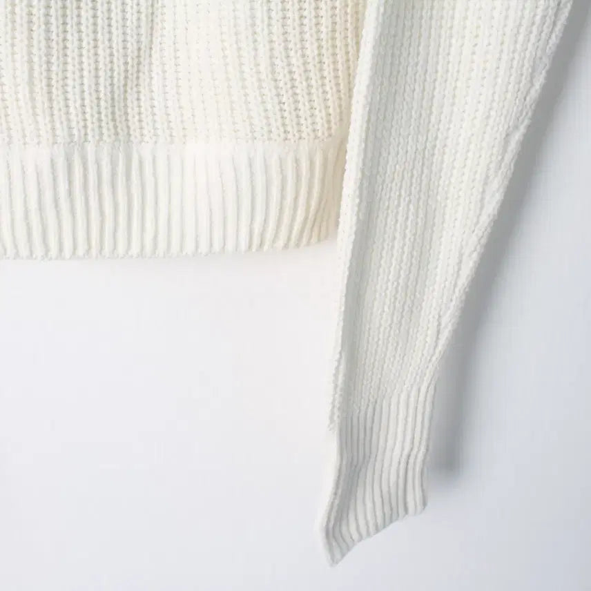 [BUNJANG] COEN Woman Cotton Blend Knit Sweater / 코엔 우먼 코튼혼방 니트 [WOMAN L]