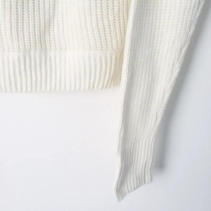 [BUNJANG] COEN Woman Cotton Blend Knit Sweater / 코엔 우먼 코튼혼방 니트 [WOMAN L]