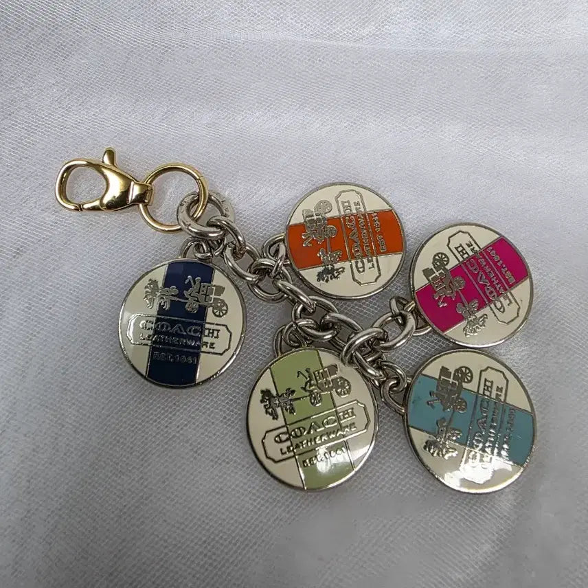 [BUNJANG] Coach Vintage Bag Charm / 코치 빈티지 가방 참