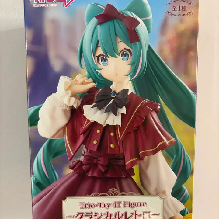 [BUNJANG] Hatsune Miku Classical Retro Figure / 하츠네 미쿠 클래시컬 레트로 피규어 미개봉