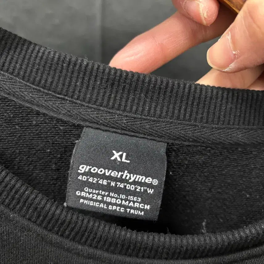 [BUNJANG] Groove 3rhythm Vintage Sweatshirt (Minor Flaws) / <만원빈티지> 최저가 보장!! 그루브라임 맨투맨 (보풀) <<