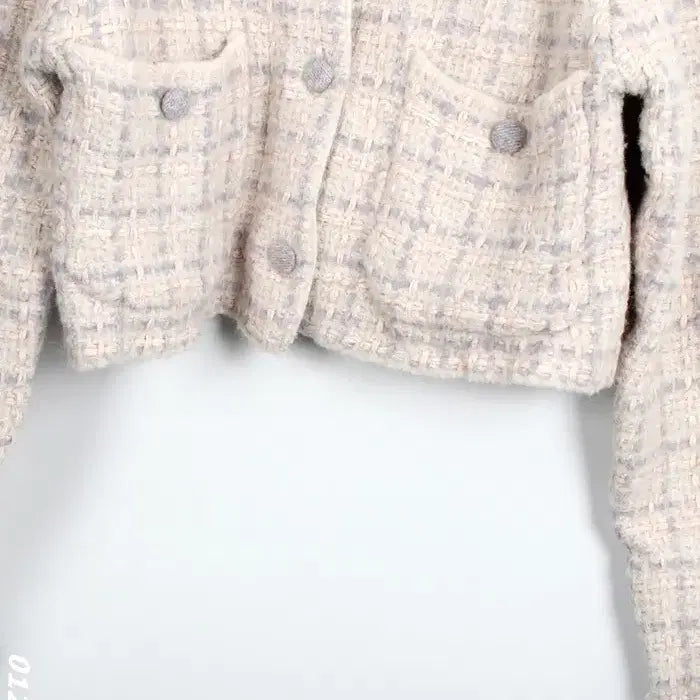 [BUNJANG] ZARA Tweed Wool Knit Jacket / 여성M/ 자라 트위드 울 니트자켓