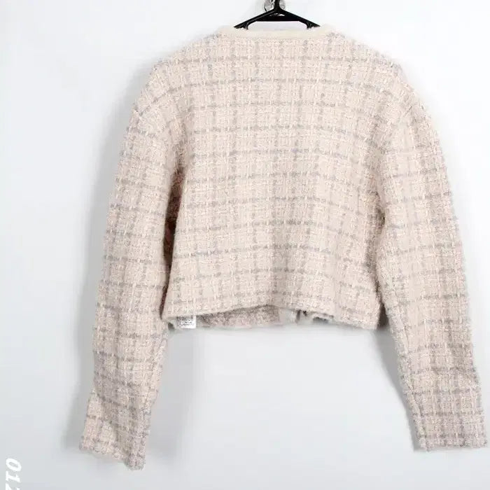 [BUNJANG] ZARA Tweed Wool Knit Jacket / 여성M/ 자라 트위드 울 니트자켓