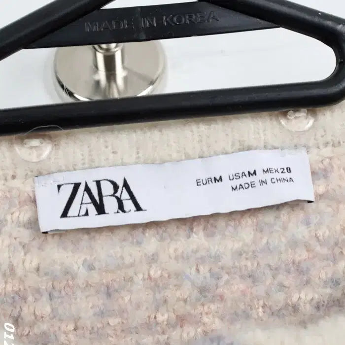 [BUNJANG] ZARA Tweed Wool Knit Jacket / 여성M/ 자라 트위드 울 니트자켓