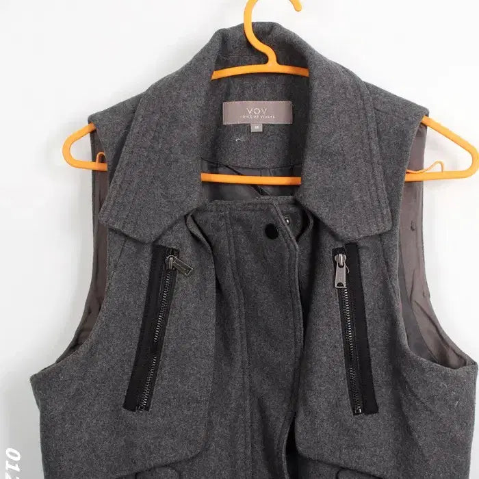 [BUNJANG] Vov Wool String Vest - Women's Size 66 / 여성66/ 보브 스트링 모직조끼