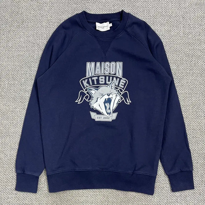 [BUNJANG] Maison Kitsune Navy Sweatshirt / [상의] 메종키츠네 맨투맨