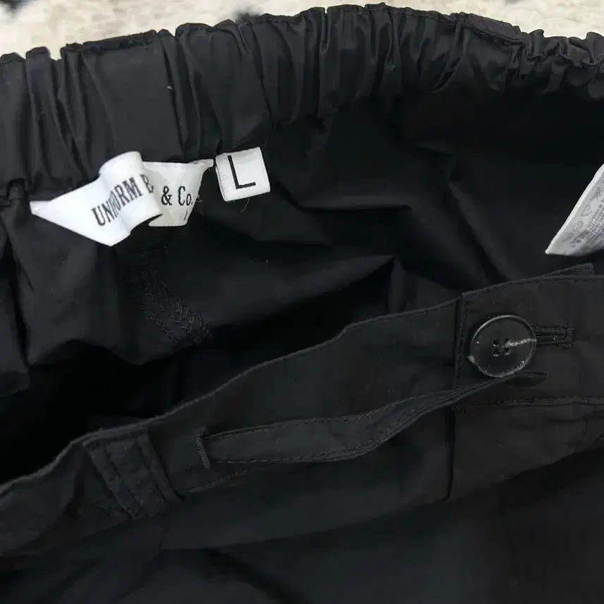 [BUNJANG] Uniform Bridge Bending Woven Training Pants/Black / [L]유니폼브릿지 밴딩 우븐 트레이닝 팬츠/블랙
